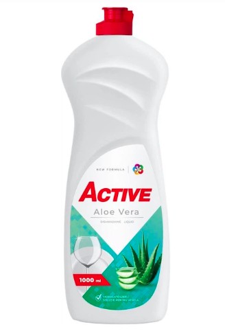 Active гель 1л д/миття посуду алое вера